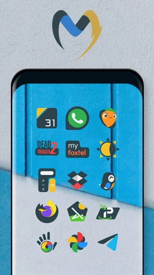 Material UI Dark Icon Pack 螢幕截圖 0