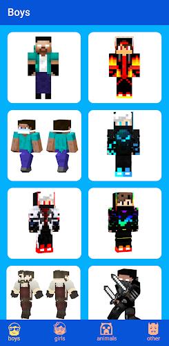 Skins for Minecraft स्क्रीनशॉट 0