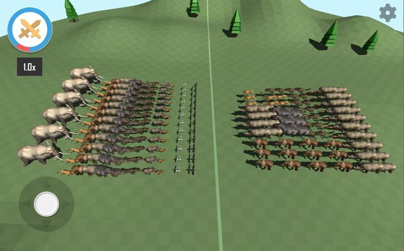 Animal Epic Battle Simulator スクリーンショット 1
