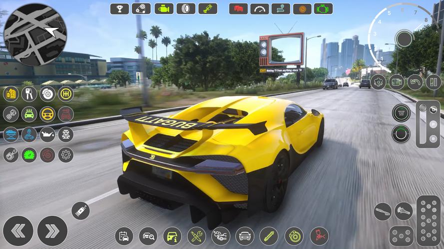 Chiron Bugatti Supercar Extra 스크린샷 2