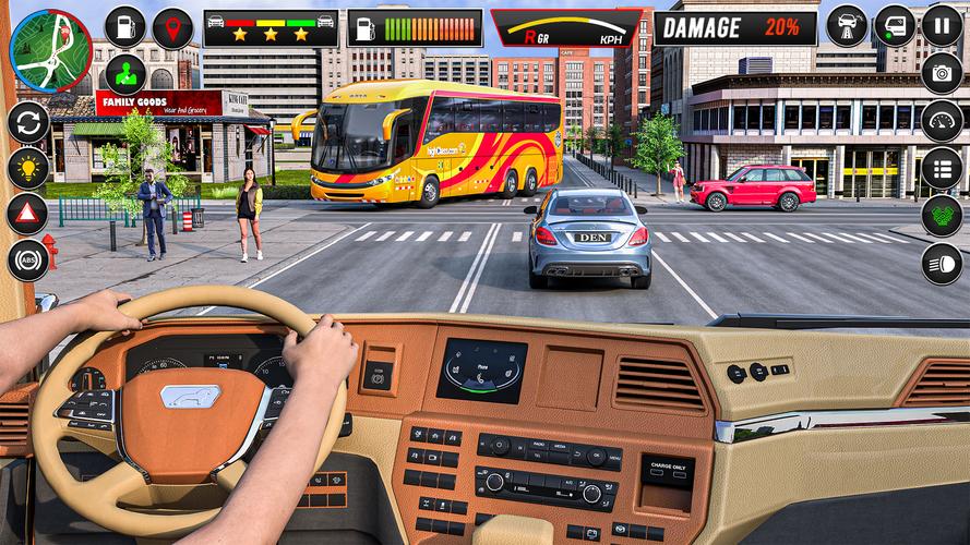 US Bus Simulator Driving Game Ekran Görüntüsü 1