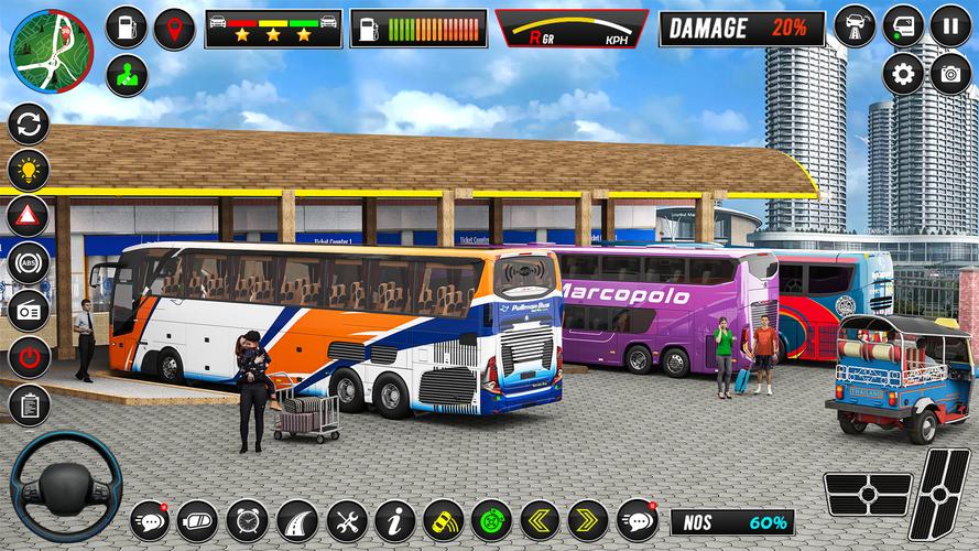 US Bus Simulator Driving Game Ekran Görüntüsü 3