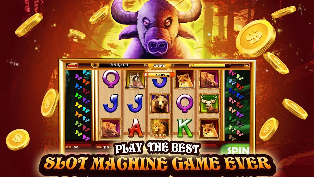 Grand Buffalo Slots Fortunes ဖန်သားပြင်ဓာတ်ပုံ 0