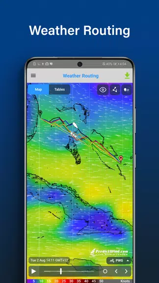 PredictWind Offshore Weather Captura de tela 3