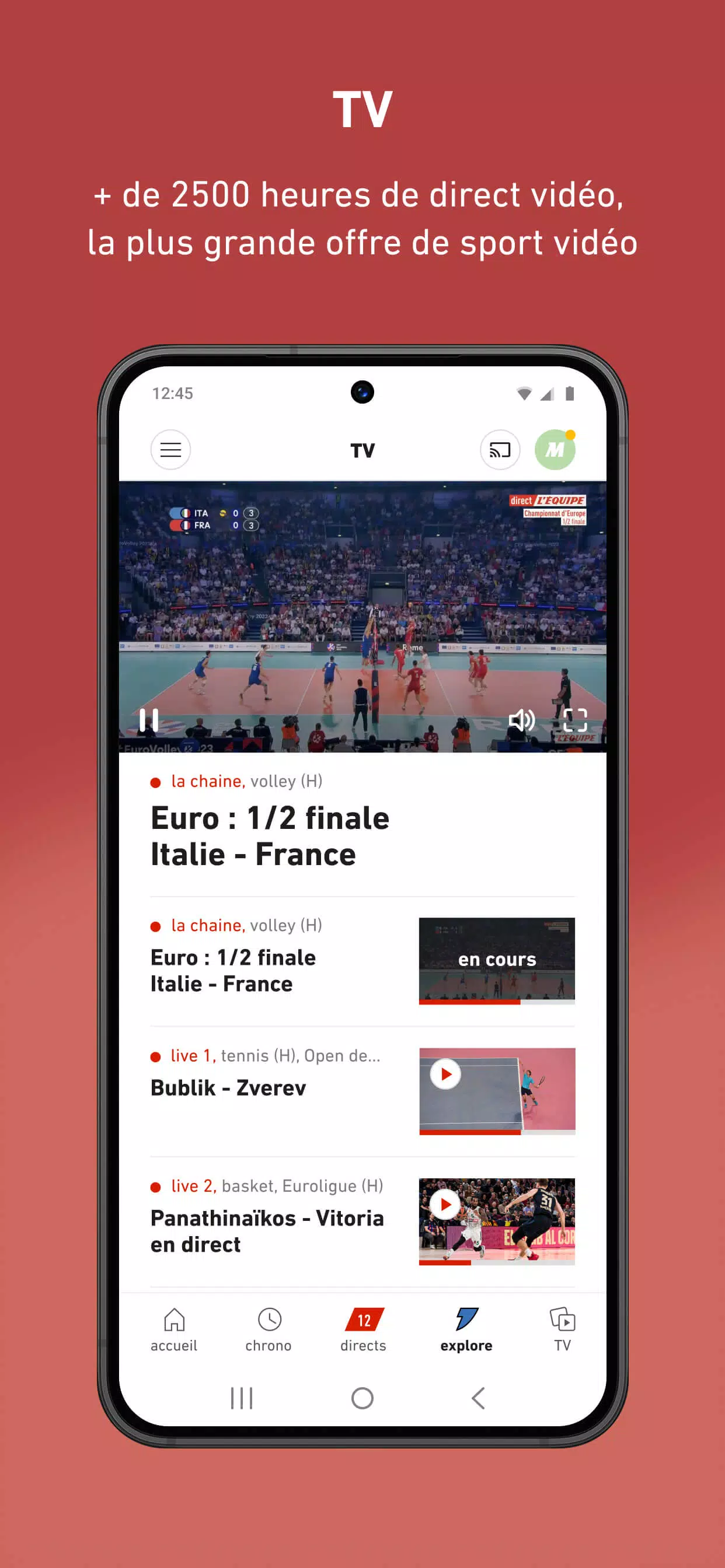 L'Équipe : live sport and news スクリーンショット 2