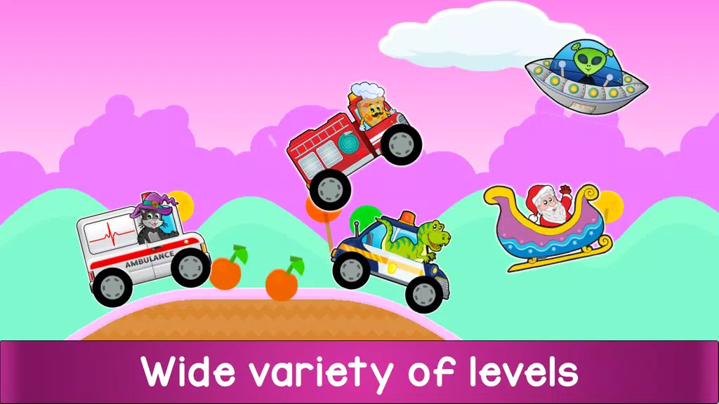 Kids Car Racing Game スクリーンショット 1