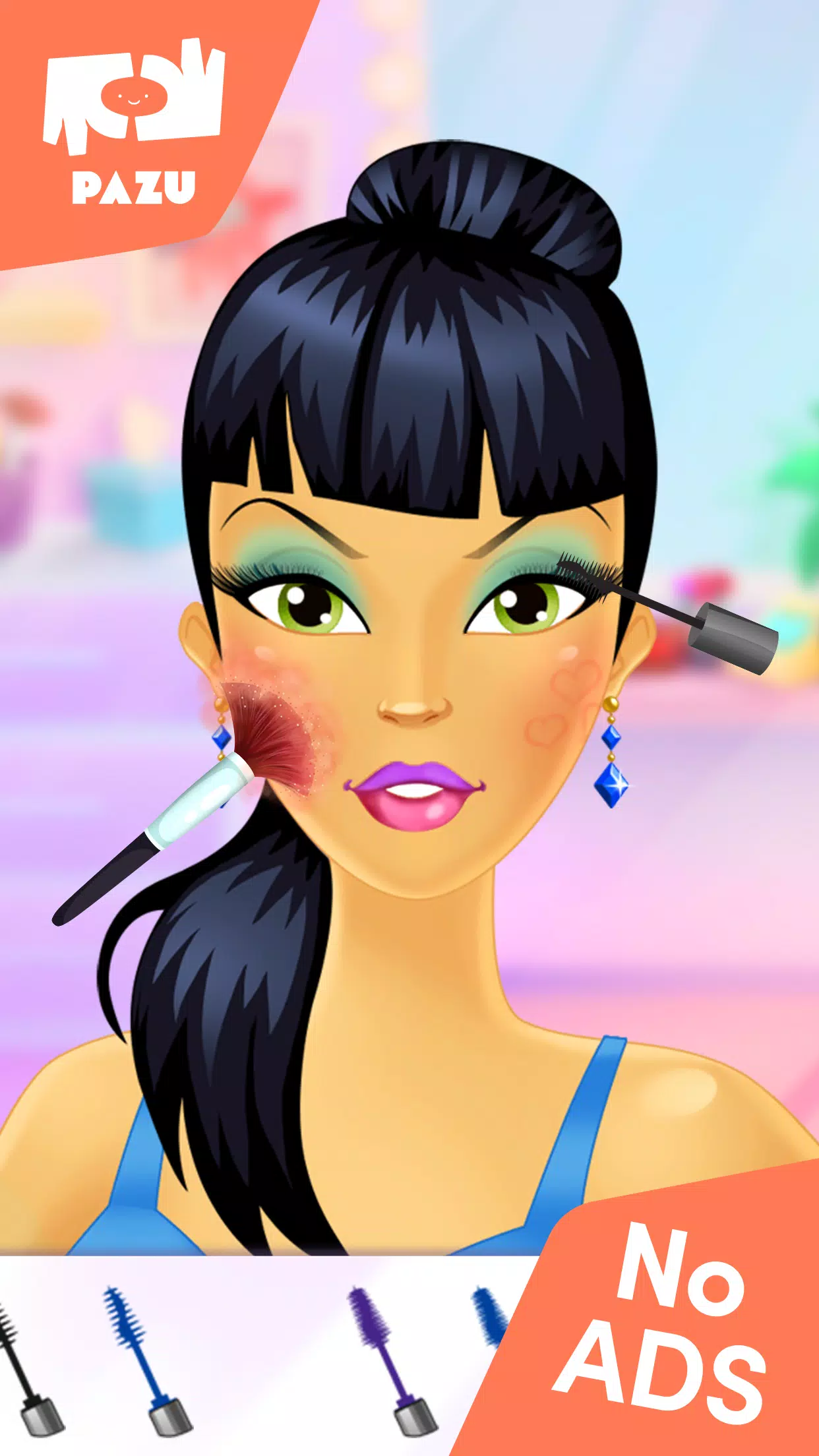 Makeup Girls - Games for kids Screenshot 1