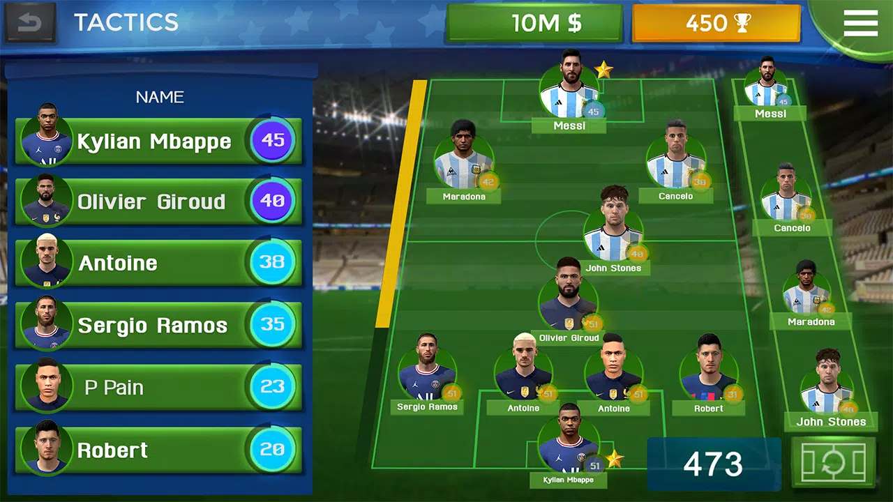 Soccer Club Star Football Game 螢幕截圖 0