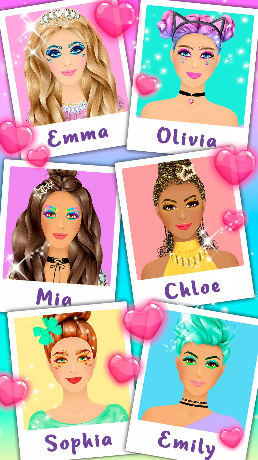 Makeup Beauty Salon Game Girls Ảnh chụp màn hình 0