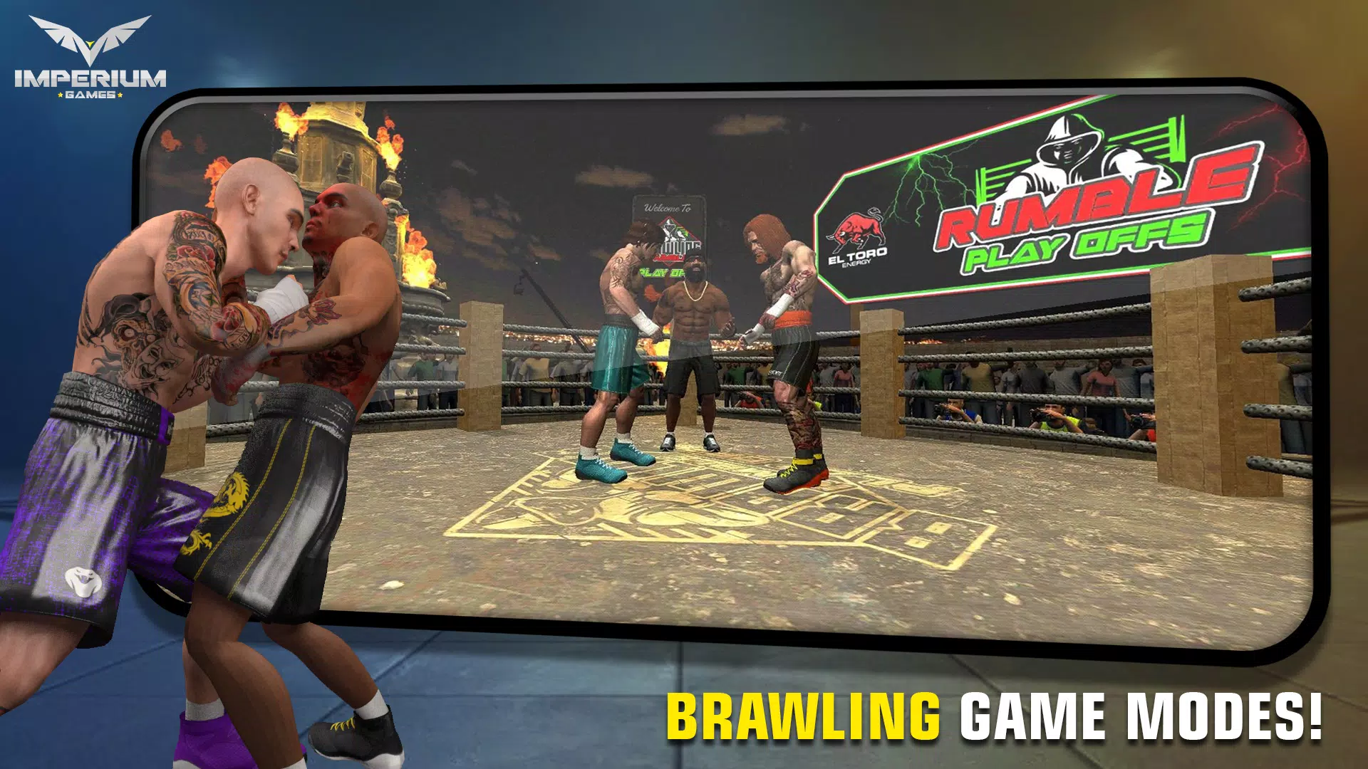 Bare Knuckle Brawl Schermafbeelding 3