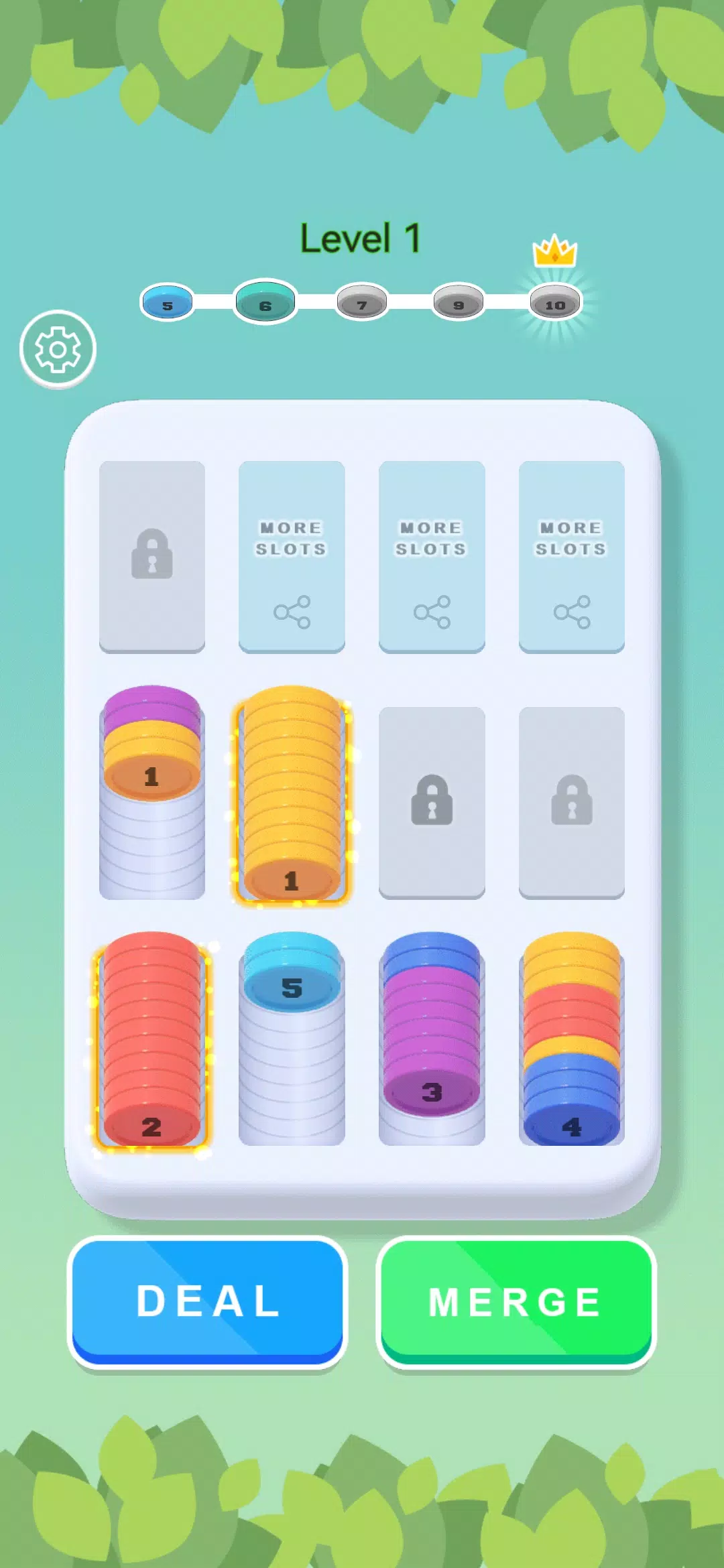 Coin Sort ภาพหน้าจอ 1