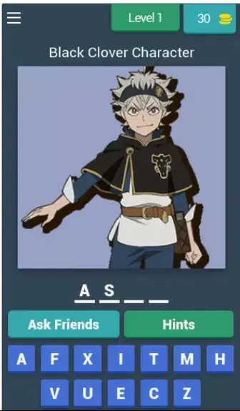 Black Clover Quiz Captura de pantalla 0