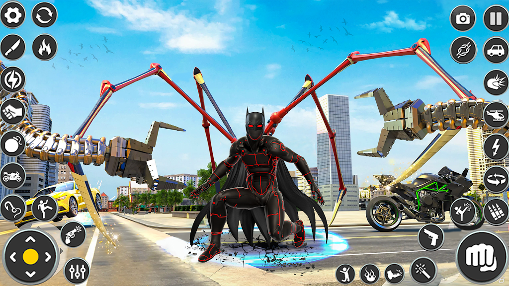 Flying Spider Rope- Hero Games应用截图第2张