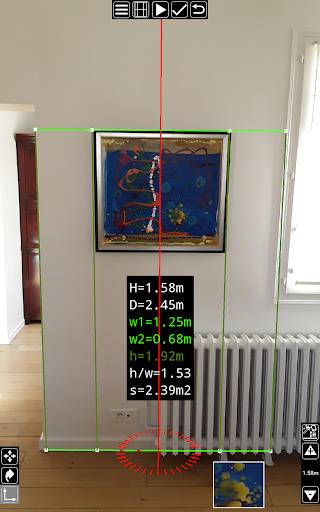 3D Measurement App - Plumb-bob スクリーンショット 2