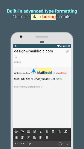 MailDroid -  Email App ภาพหน้าจอ 3