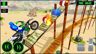 Bike Games Stunts: Spider Hero 螢幕截圖 2