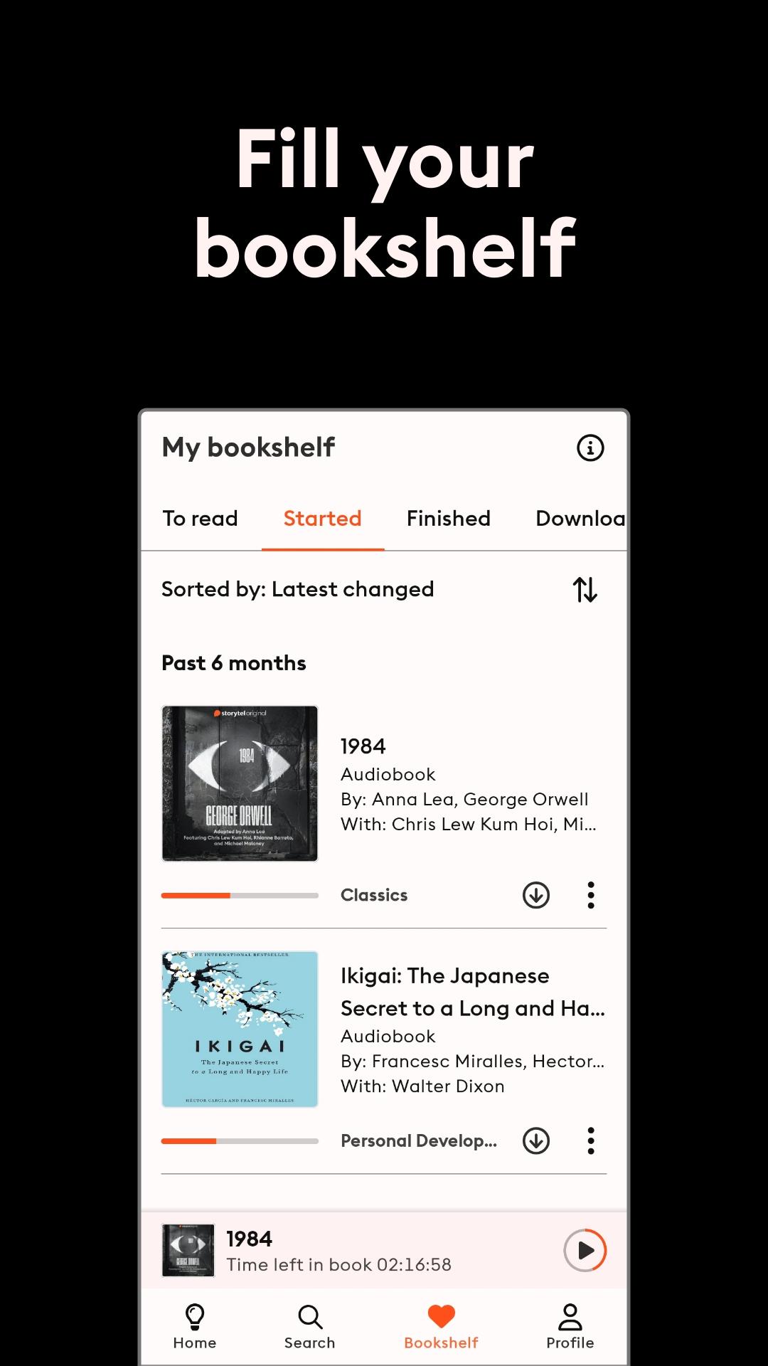 Storytel: Audiobooks & Ebooks Zrzut ekranu 3