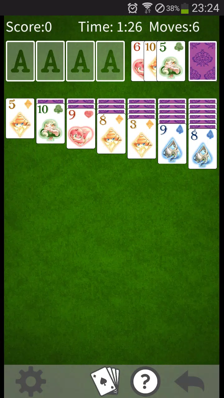 Solitaire Monsters Ekran Görüntüsü 0