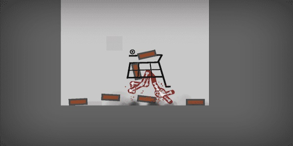 Stickman Dismounting Mod Captura de pantalla 1