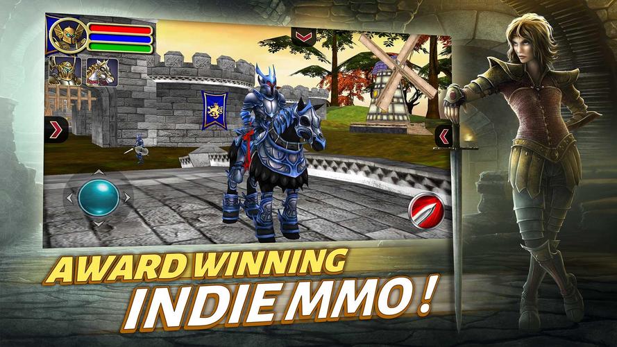 Sherwood Dungeon 3D MMO RPG Captura de pantalla 0