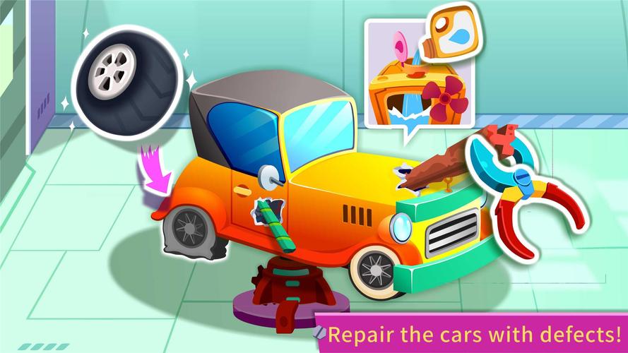 Little Panda's Car Repair Ảnh chụp màn hình 1