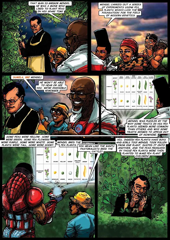 Botswana Baylor Comic Book Setswana スクリーンショット 0