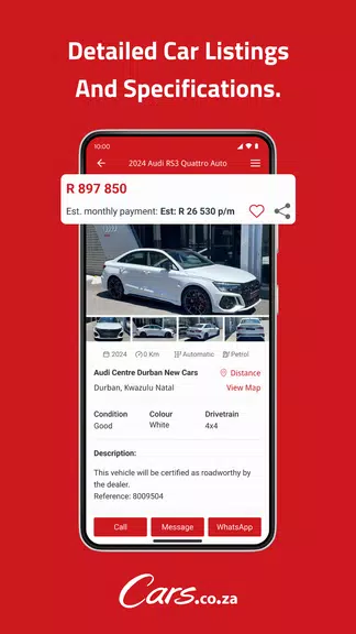 Cars.co.za Captura de pantalla 3