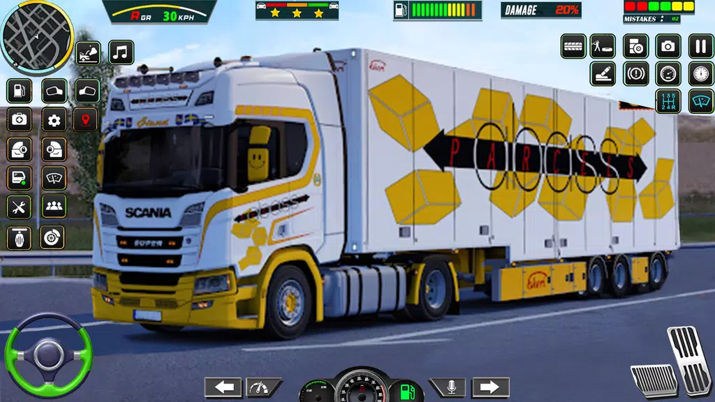 Real City Cargo Truck Driving スクリーンショット 1