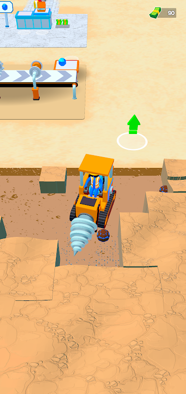 Gem Digger Idle ภาพหน้าจอ 2