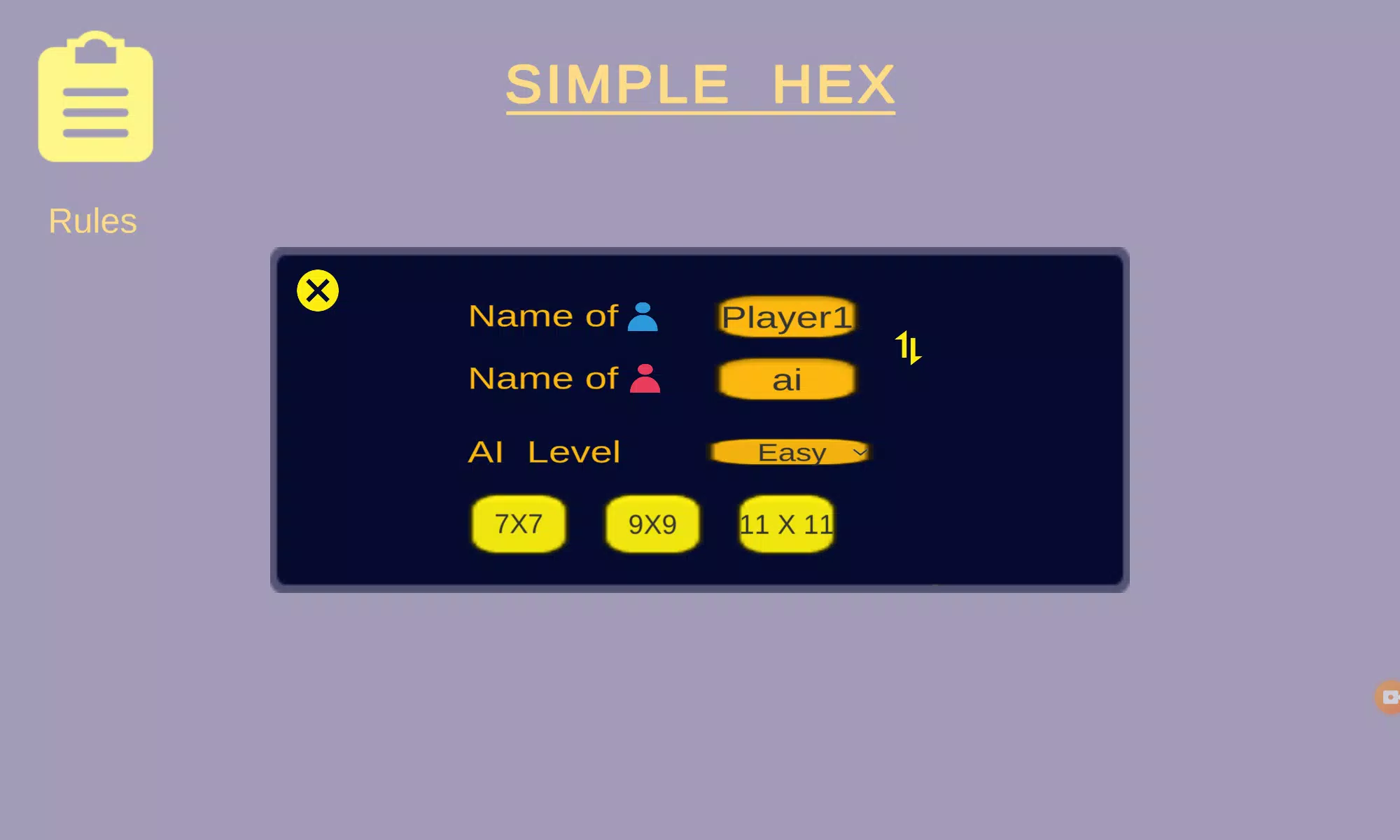 Simple Hex Zrzut ekranu 1