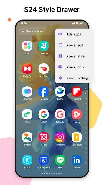 SO S24 Launcher for Galaxy S スクリーンショット 1