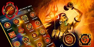 Lord Shiva Launcher Theme Screenshot 2