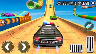 Car Games: Stunts Car Racing Tangkapan skrin 3