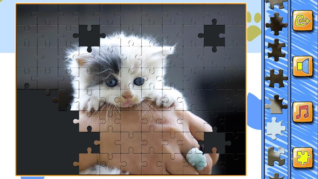 Jigsaw Puzzle Cats Kitten 螢幕截圖 1