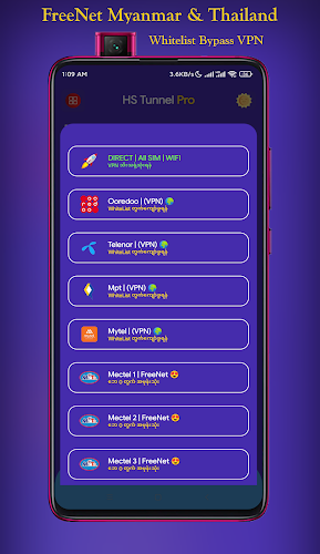 HS Tunnel Pro - Unlimited VPN ဖန်သားပြင်ဓာတ်ပုံ 2
