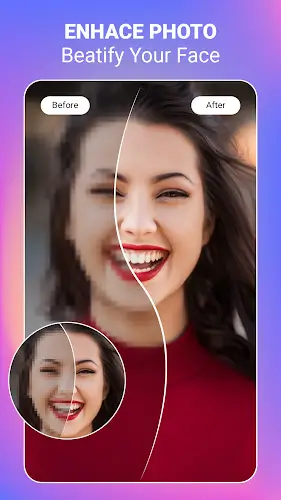 Aibi Photo: AI Photo Enhancer Скриншот 1