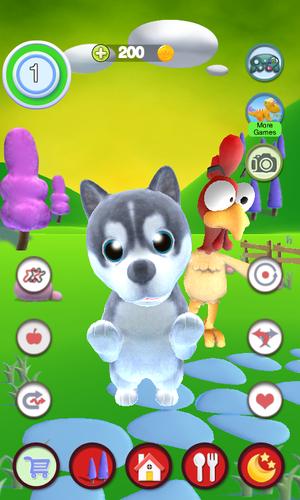 Talking Puppy And Chick Screenshot 0