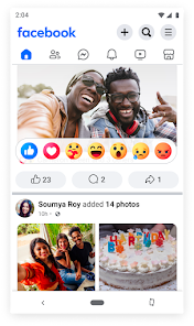 Facelite for Facebook Lite  FB Ekran Görüntüsü 1