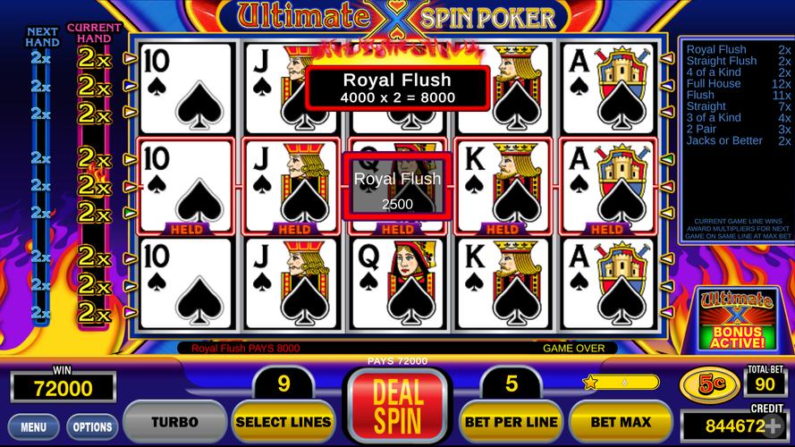 Spin Poker™ Casino Video Slots स्क्रीनशॉट 1