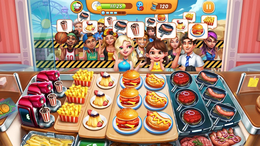 Schermata Cooking City: Restaurant Games 0