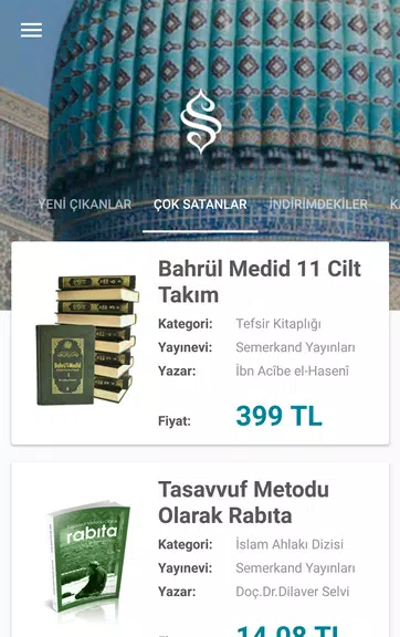 Semerkand Yayın Kataloğu Screenshot 0