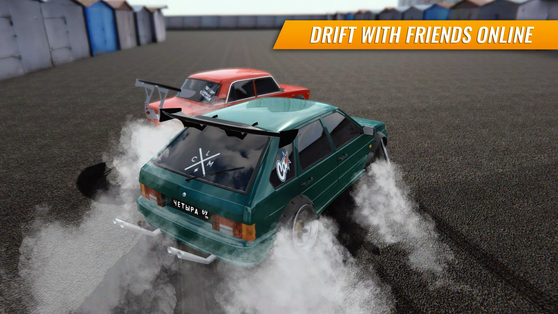 Russian Car Drift Ảnh chụp màn hình 0
