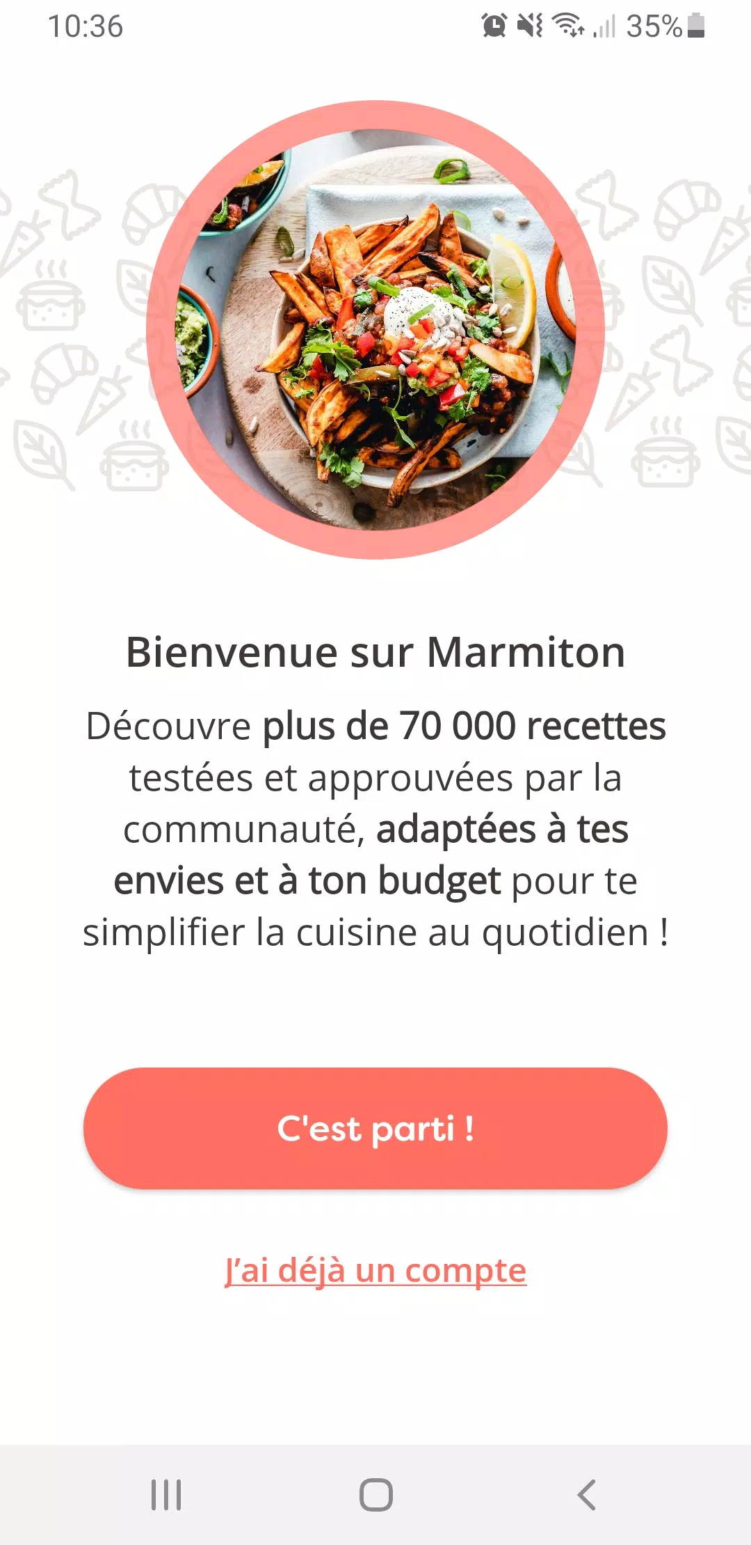 Marmiton, recettes de cuisine スクリーンショット 0