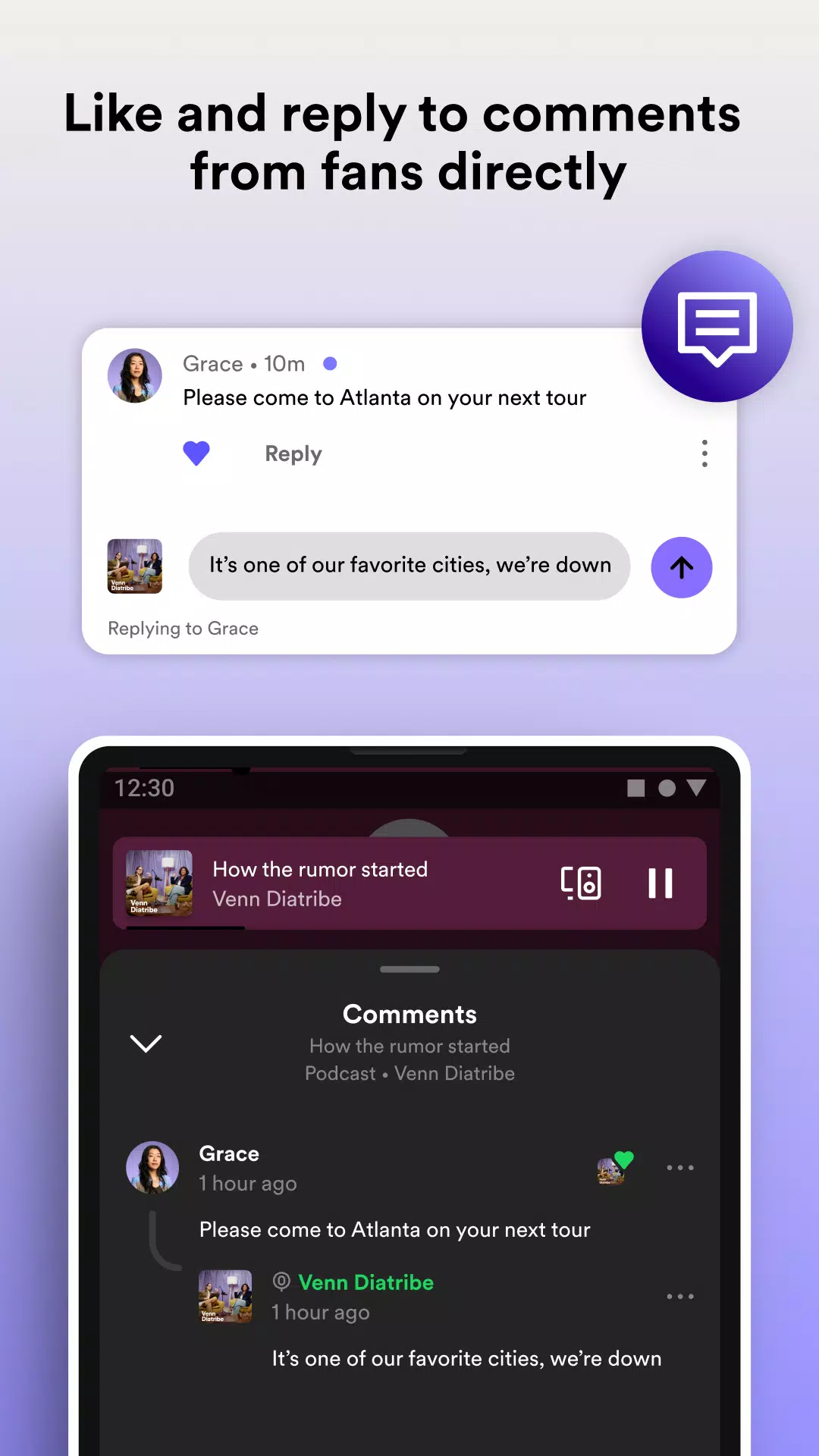 Schermata Spotify for Podcasters 2