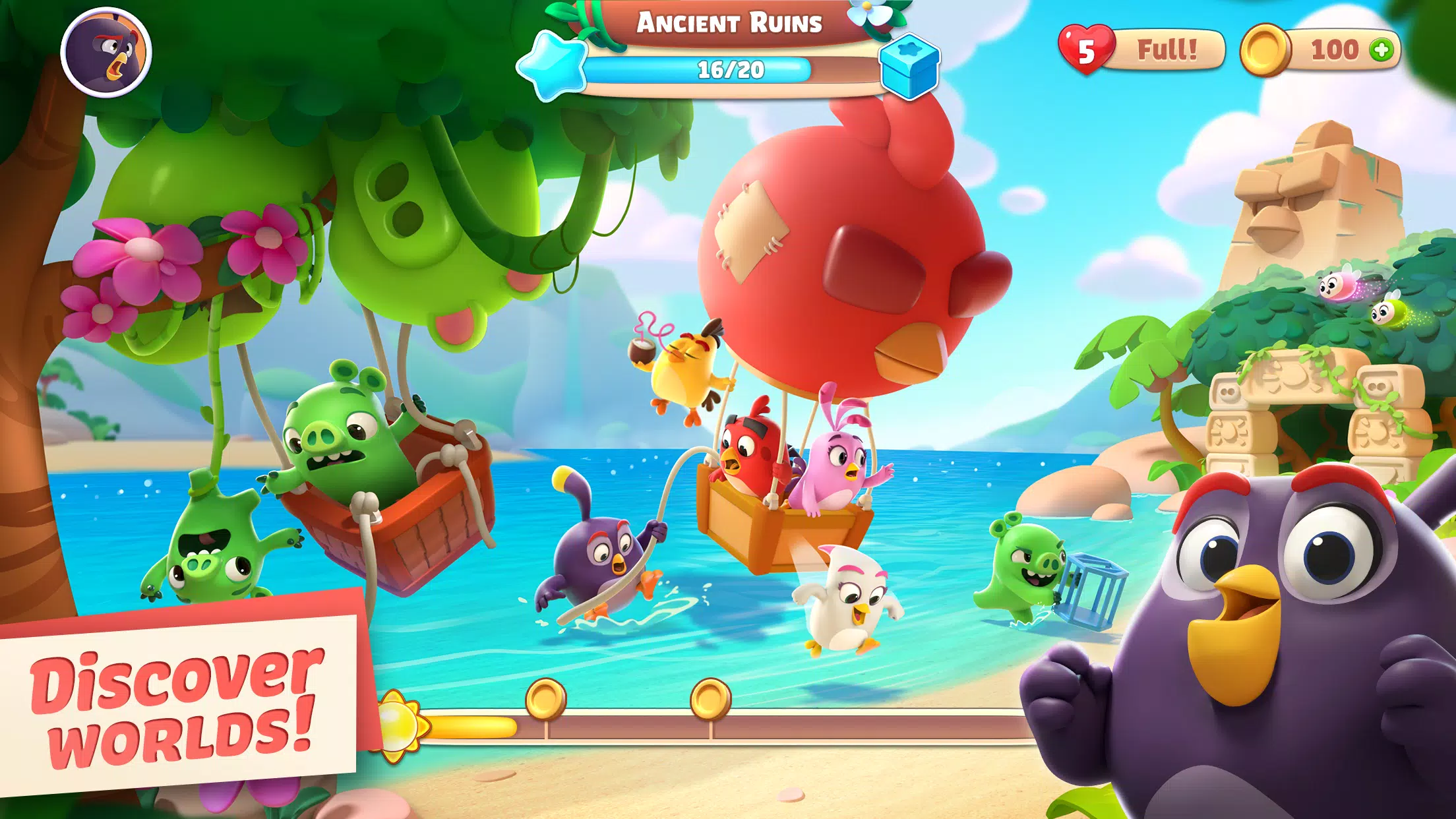 Angry Birds Journey Captura de tela 1