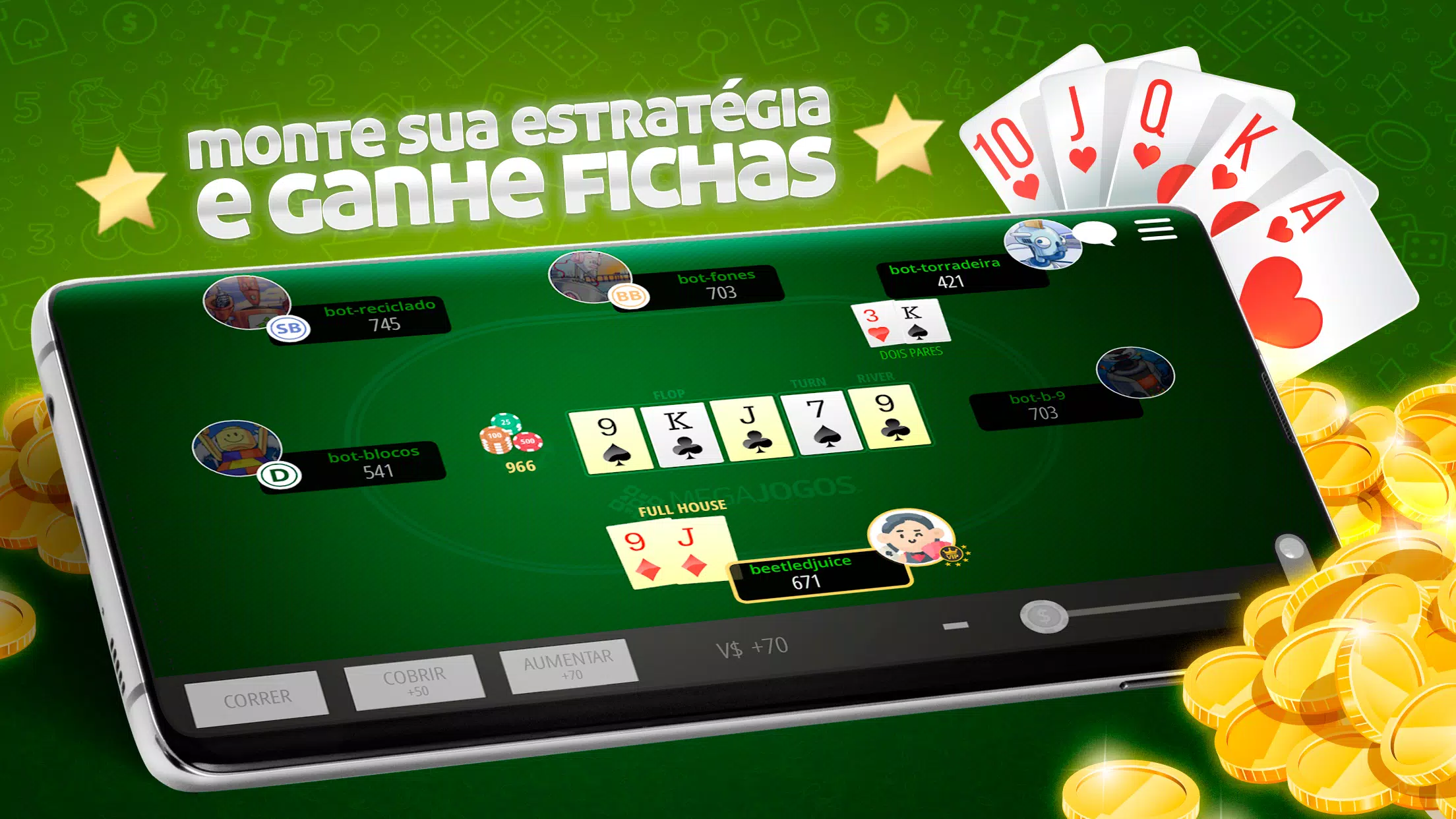 Poker Texas Hold’em Online ภาพหน้าจอ 0