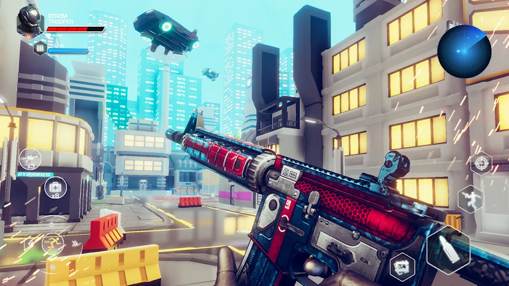 Superhero FPS Shooting Battles Schermafbeelding 3