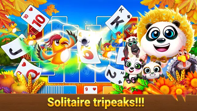 TriPeaks Solitaire:Fairy ภาพหน้าจอ 0