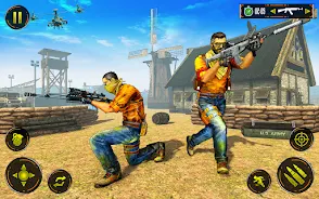 FPS Army Gun Shooting 3D Games स्क्रीनशॉट 2