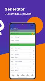 Auto Payslip Generator Capture d'écran 3